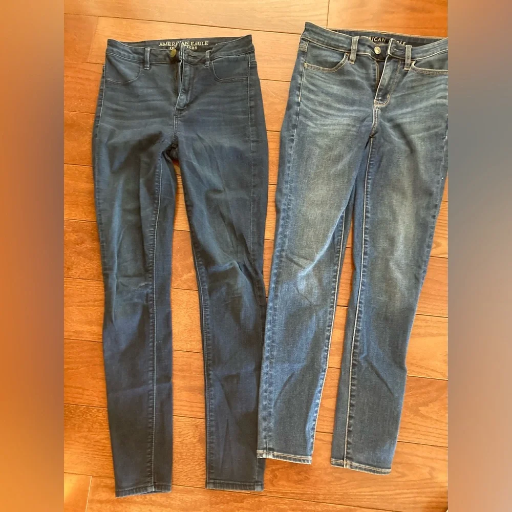 Women's Skinny Jeans Pack - Assorted Blue Washes. Set of four. - Picture 3 of 13